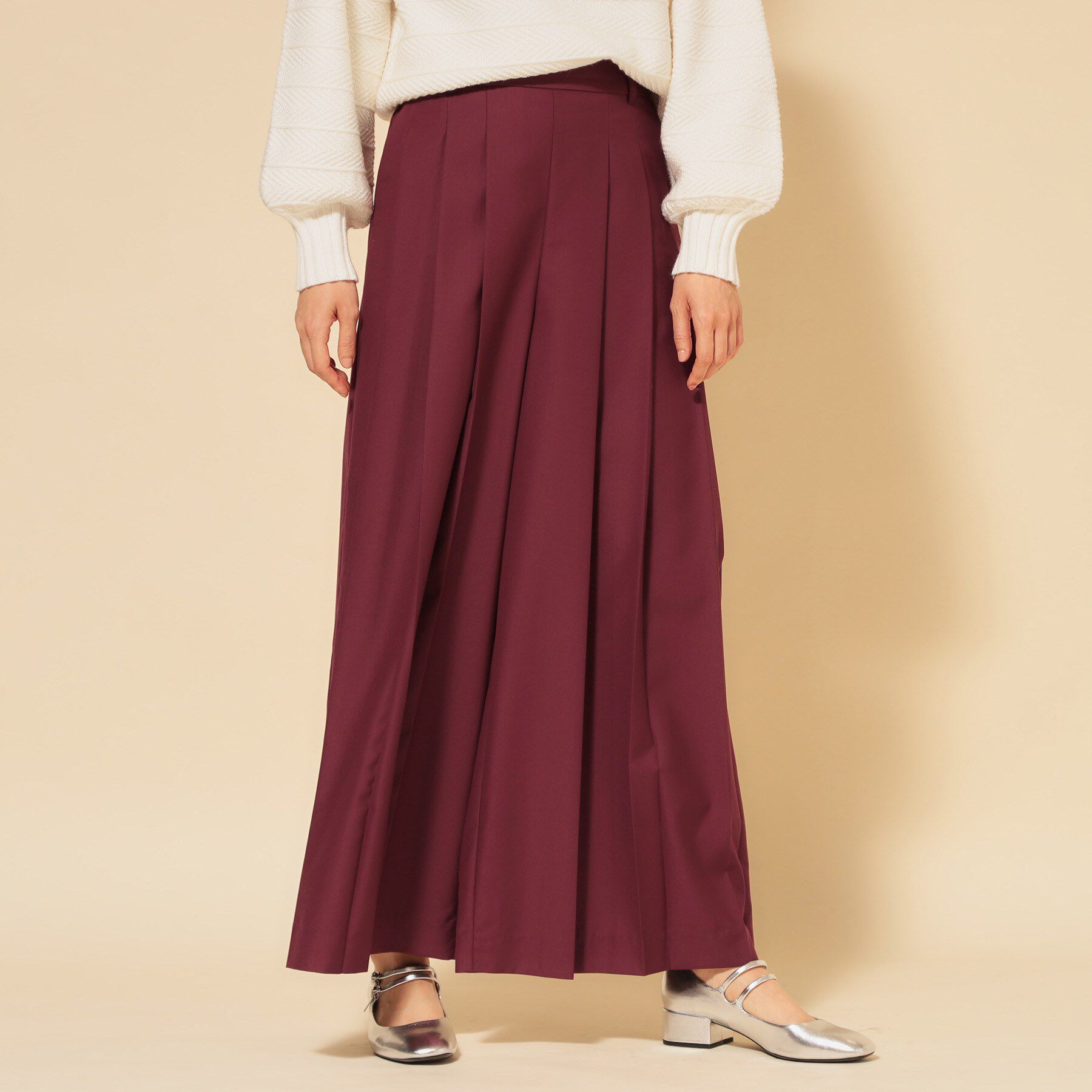 SunaUna「【COLLECTION LINE】プリーツパンツ」|その他|