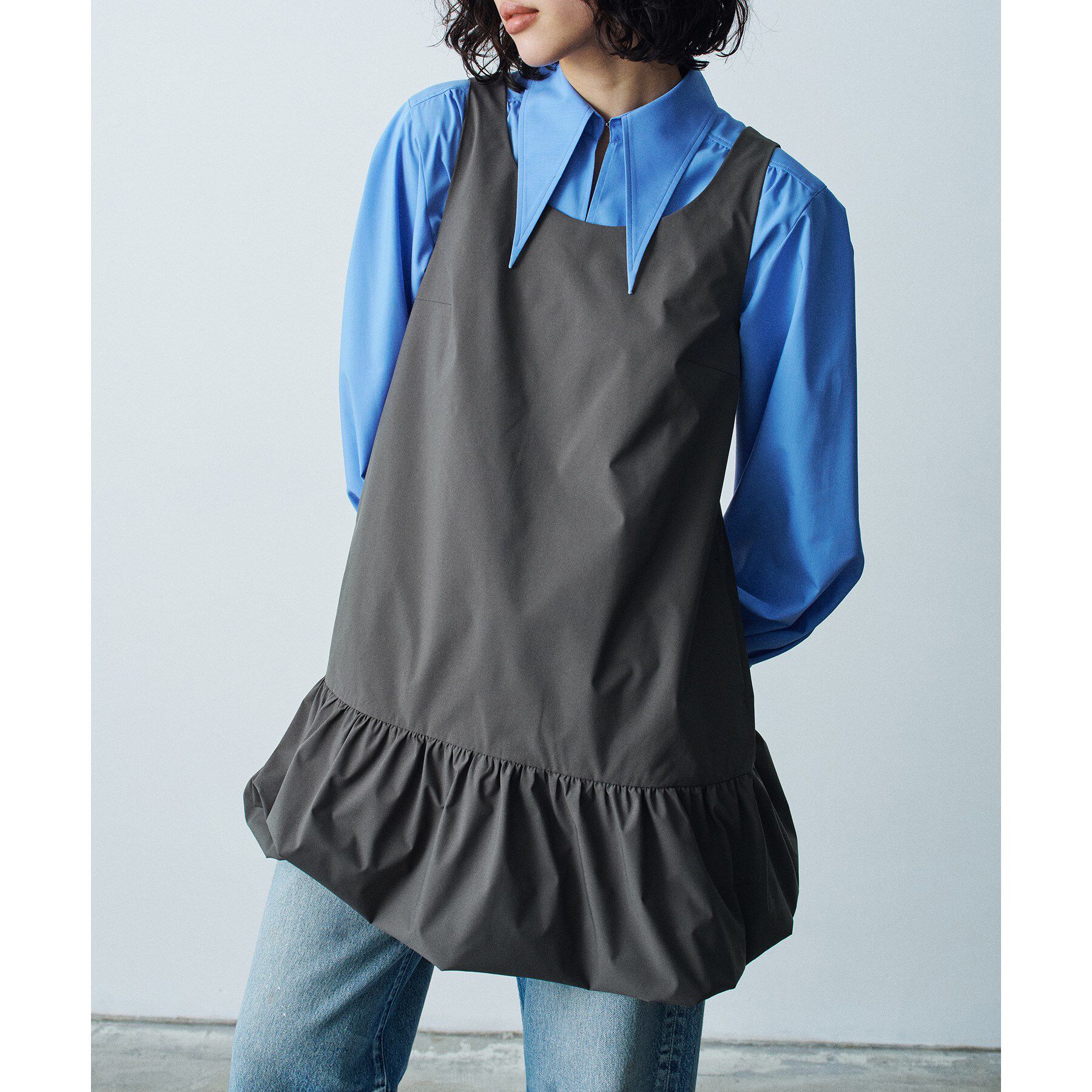 CODE A「◆balloon mini dress」|ワンピース|