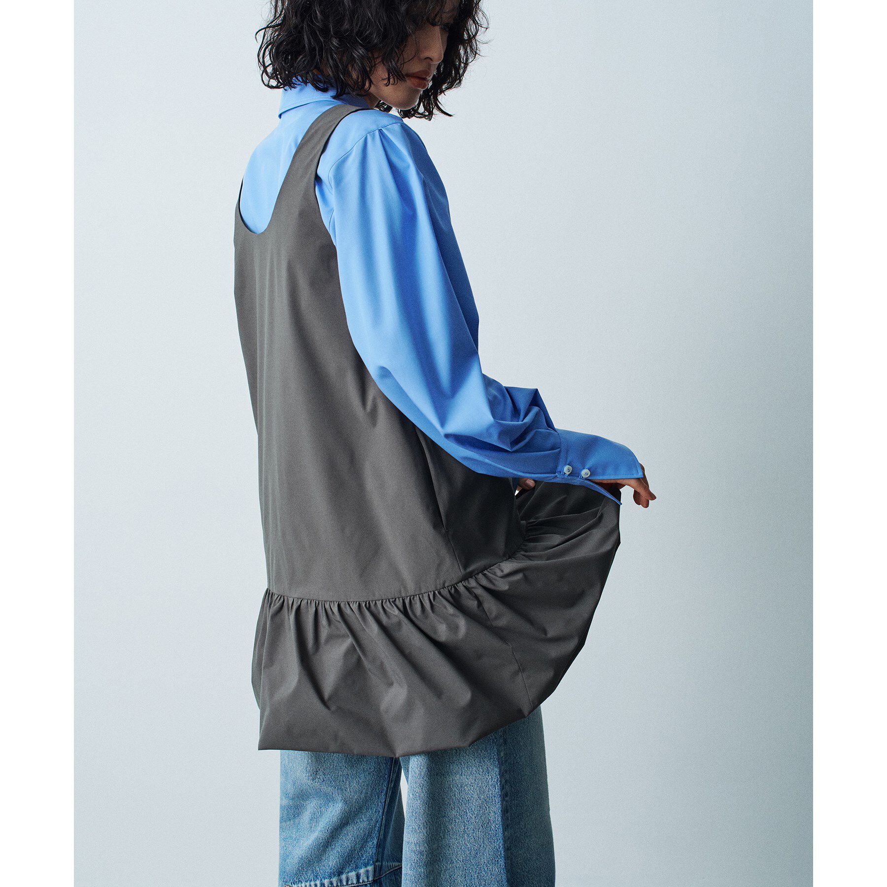 CODE A「◆balloon mini dress」|ワンピース|