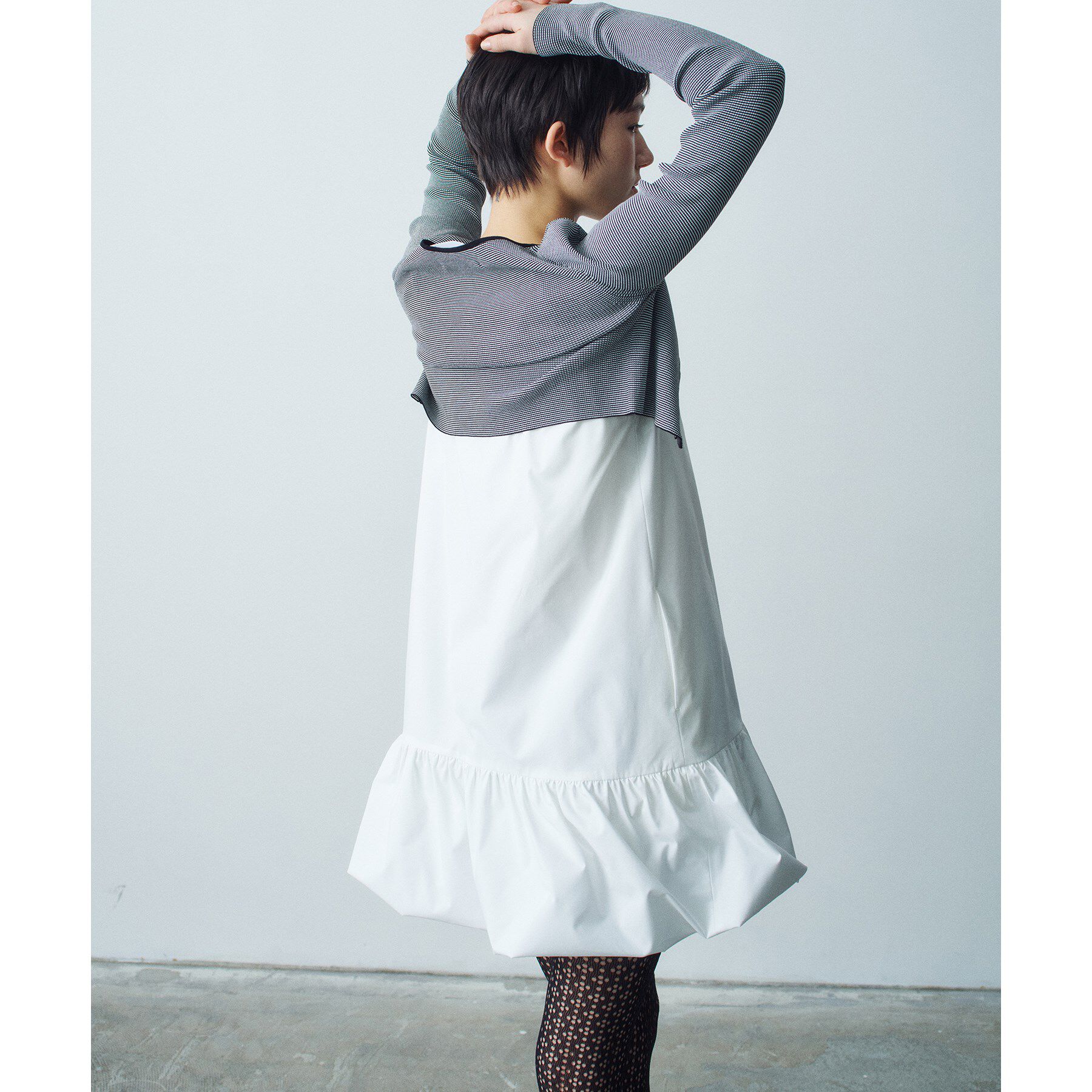 CODE A「◆balloon mini dress」|ワンピース|
