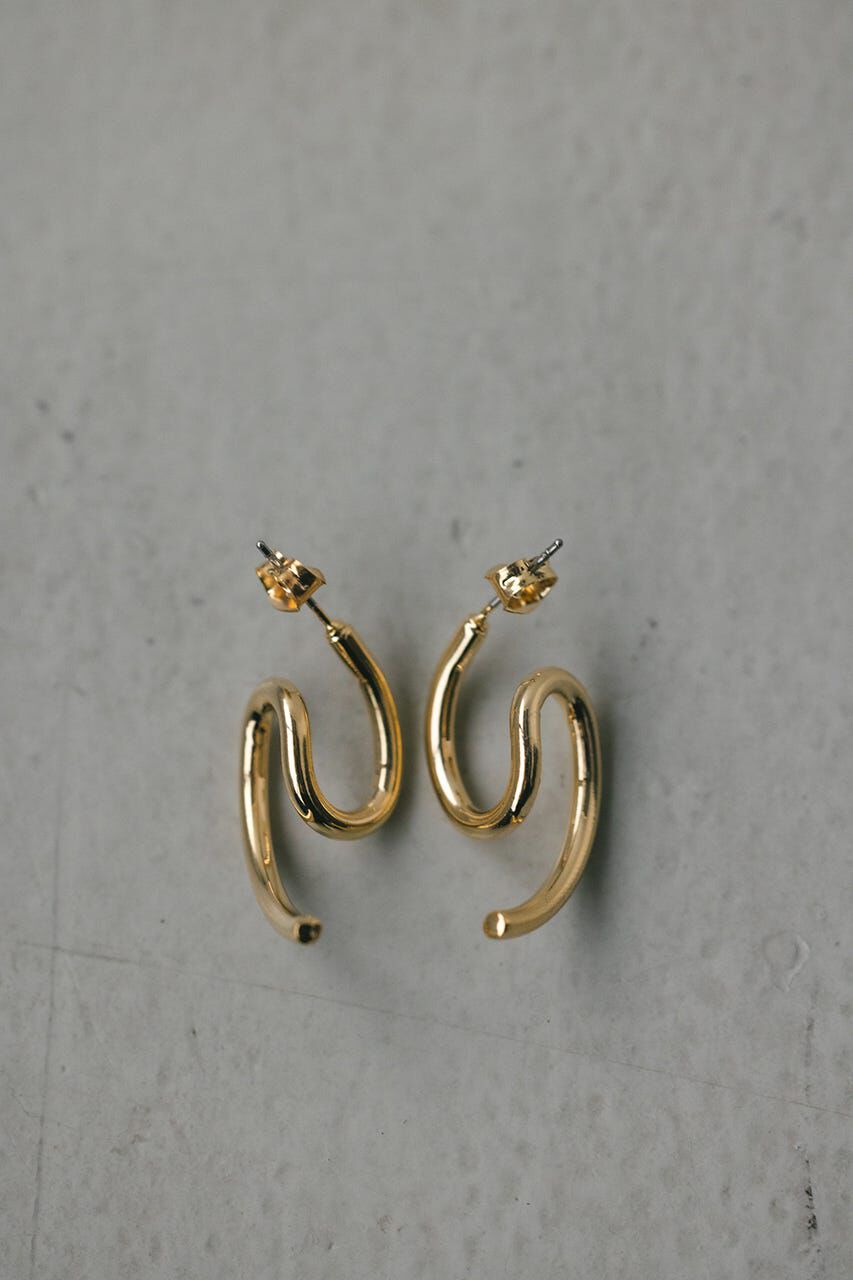 STYLEMIXER「ノットラインピアス」|ピアス|