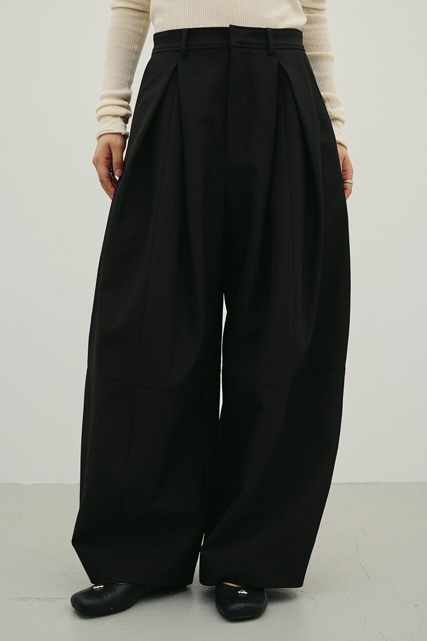 STYLEMIXER「タックフォルムパンツ」|その他|BLK