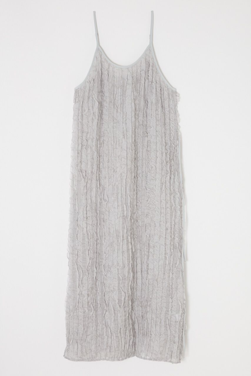 MOUSSY「SHEER FRILL キャミドレス」|ワンピース|