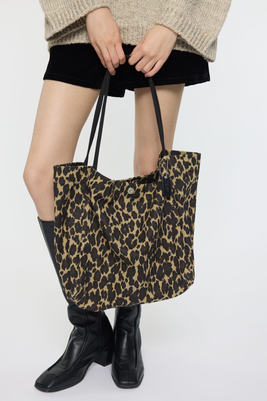 MOUSSY「SKINNY HANDLE トートバッグ」|その他|柄BRN5