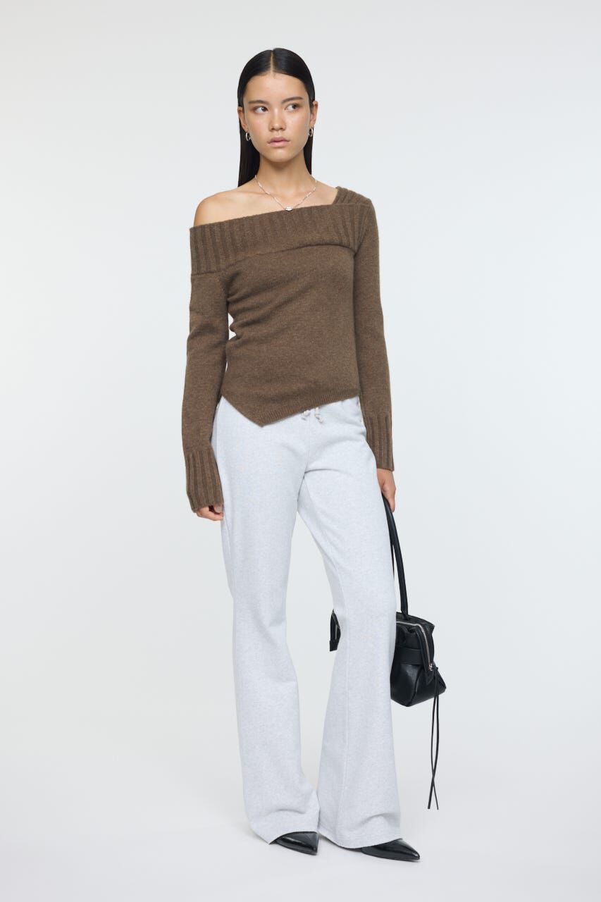 MOUSSY「ASYMMETRY トップス」|ニット・セーター|