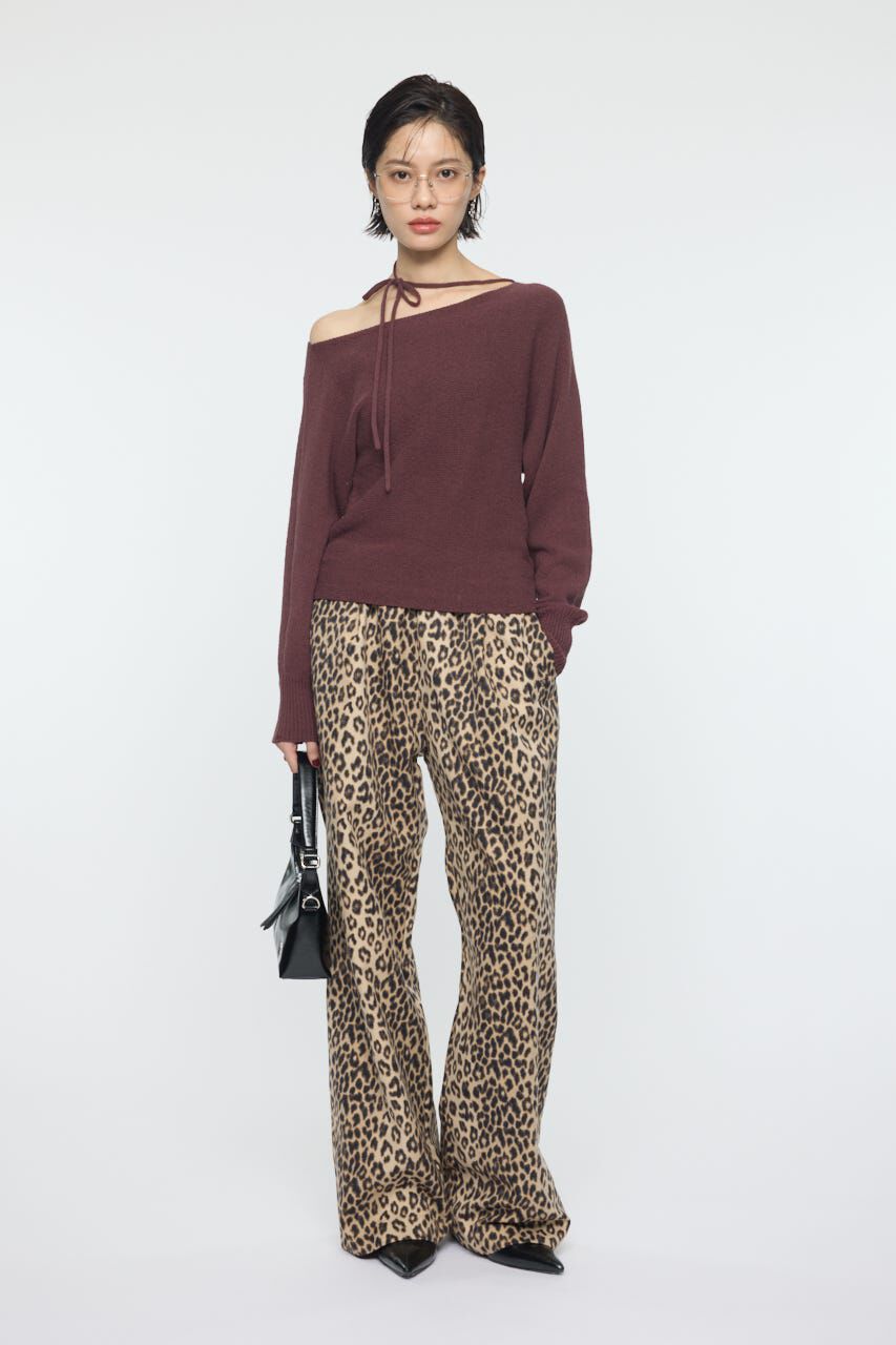 MOUSSY「ONE SHOULDER ニットトップス」|ニット・セーター|