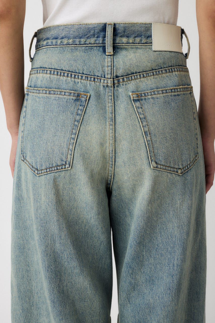 MOUSSY「HORSESHOE バギー」|デニム|