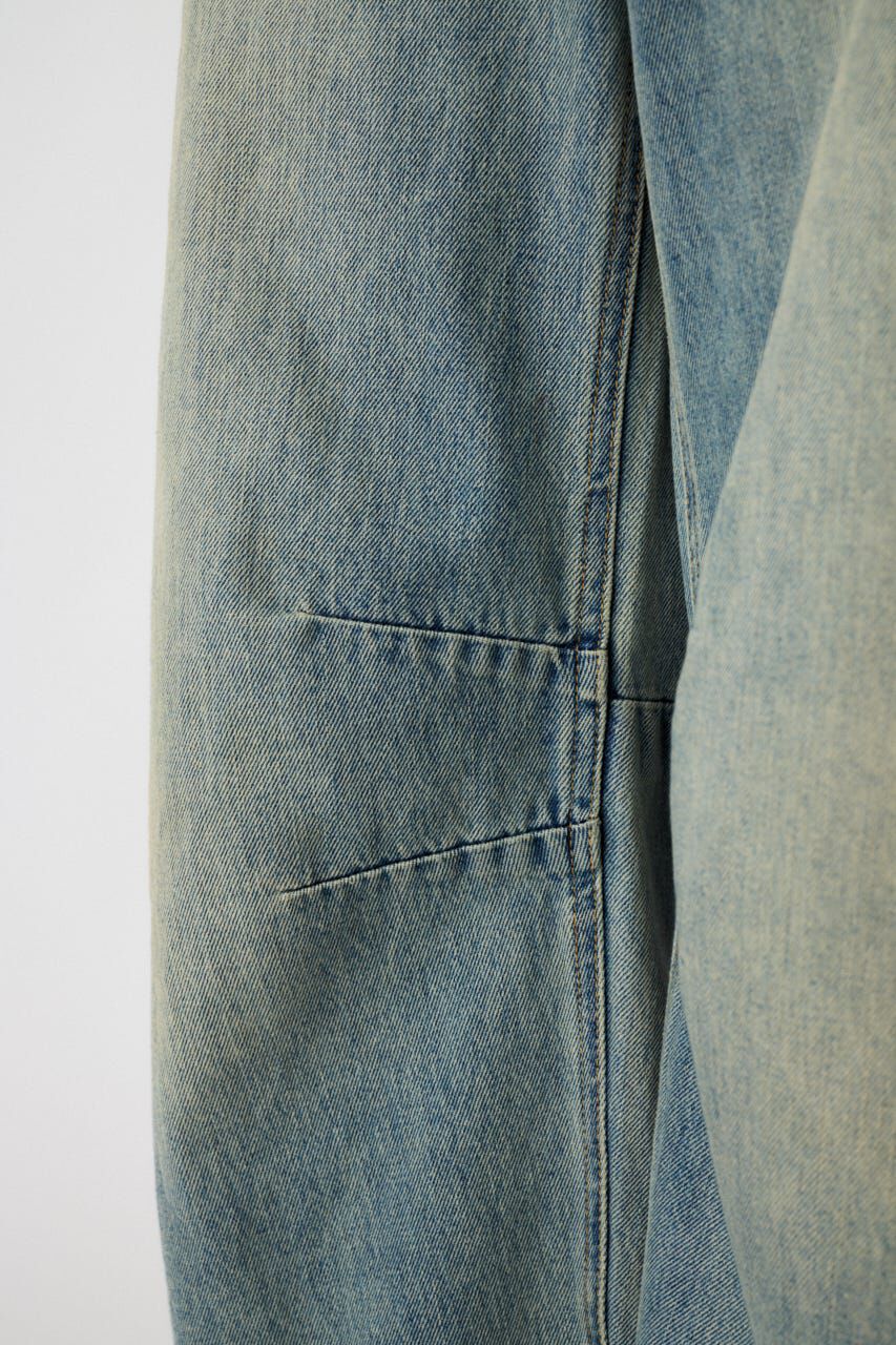 MOUSSY「HORSESHOE バギー」|デニム|