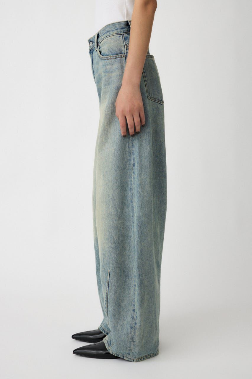 MOUSSY「HORSESHOE バギー」|デニム|