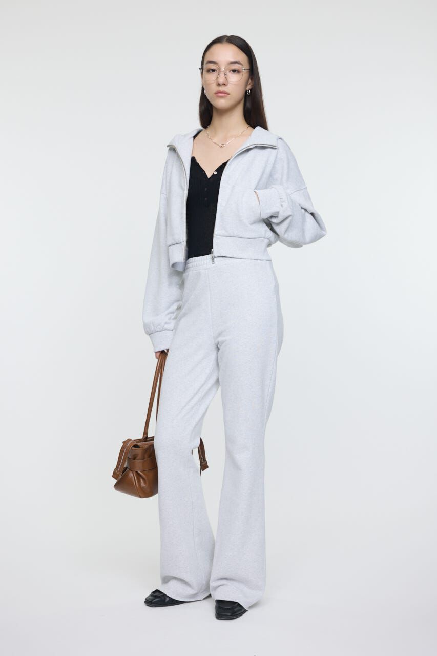 MOUSSY「SHORT ZIP UP フーディ」|パーカー|