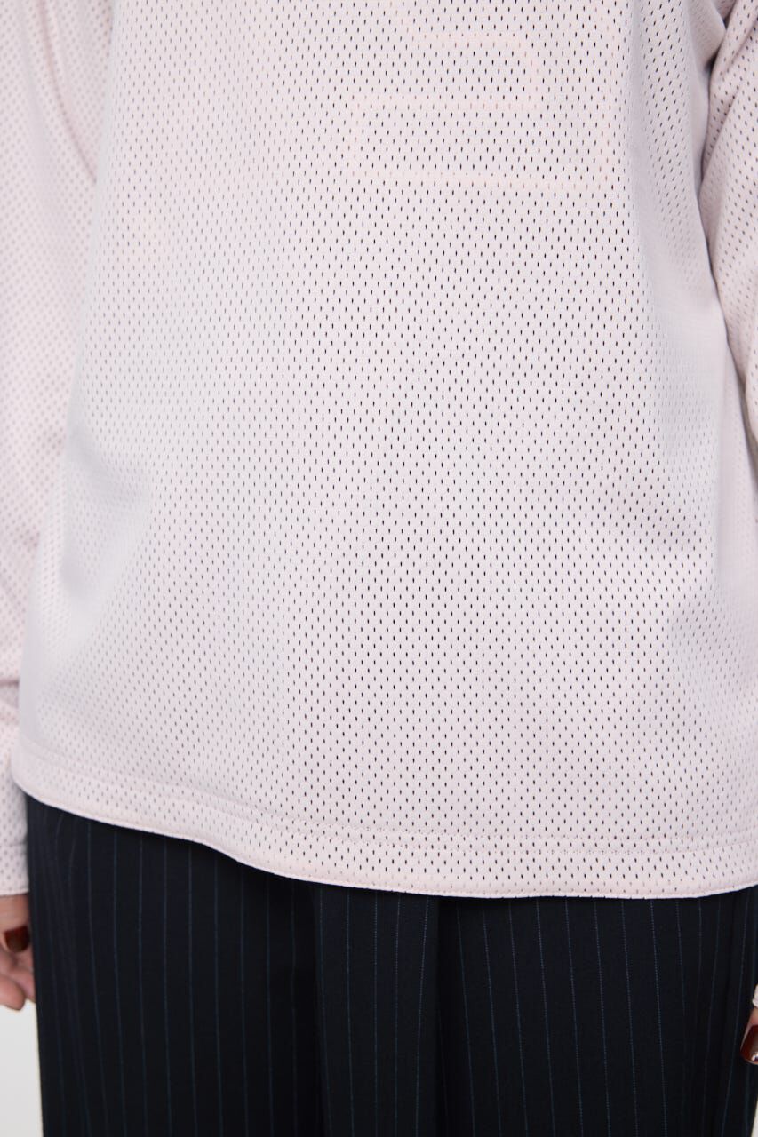 MOUSSY「REVERSIBLE MESH L/S TSJ」|Tシャツ・カットソー|