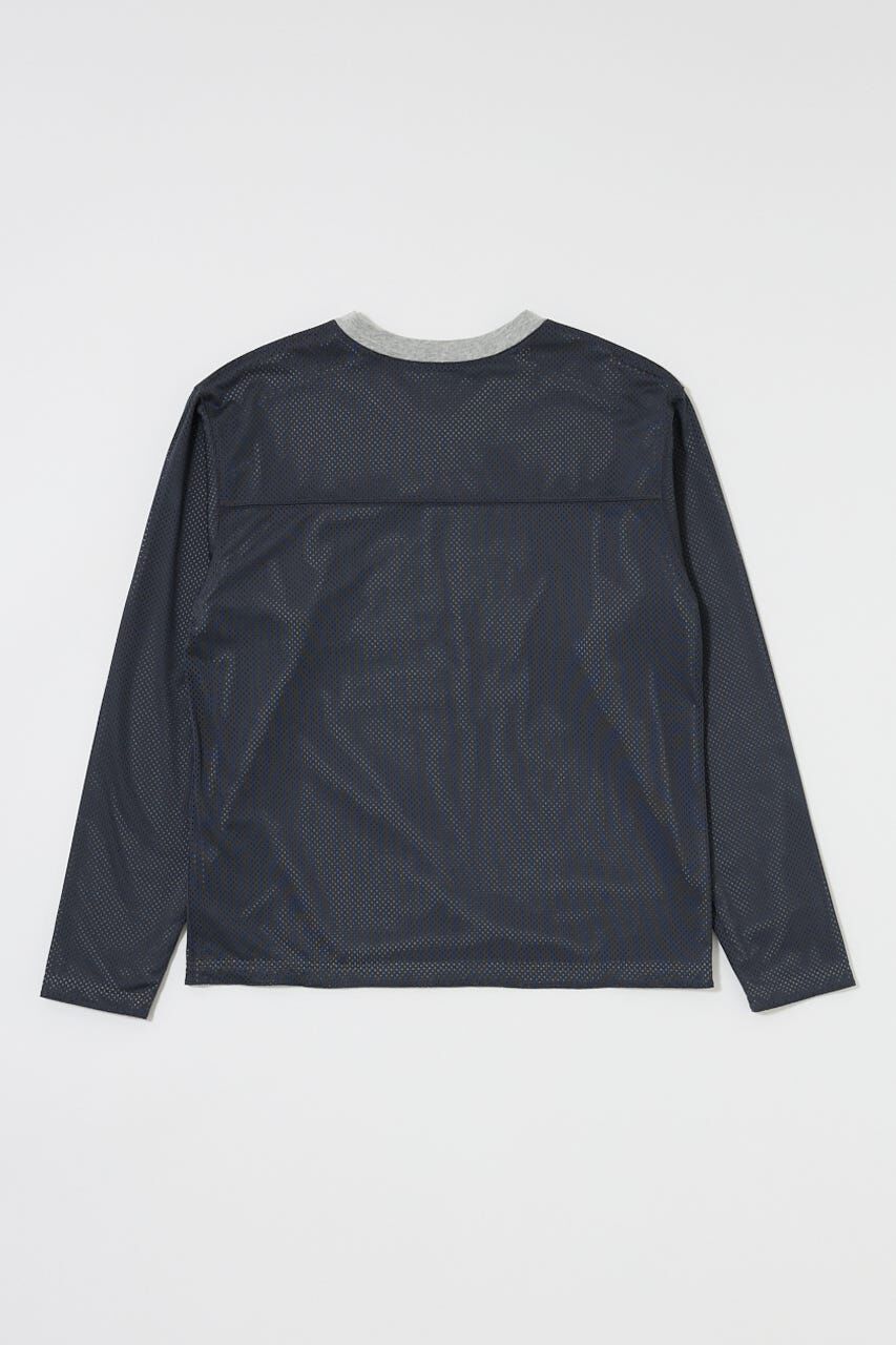 MOUSSY「REVERSIBLE MESH L/S TSJ」|Tシャツ・カットソー|