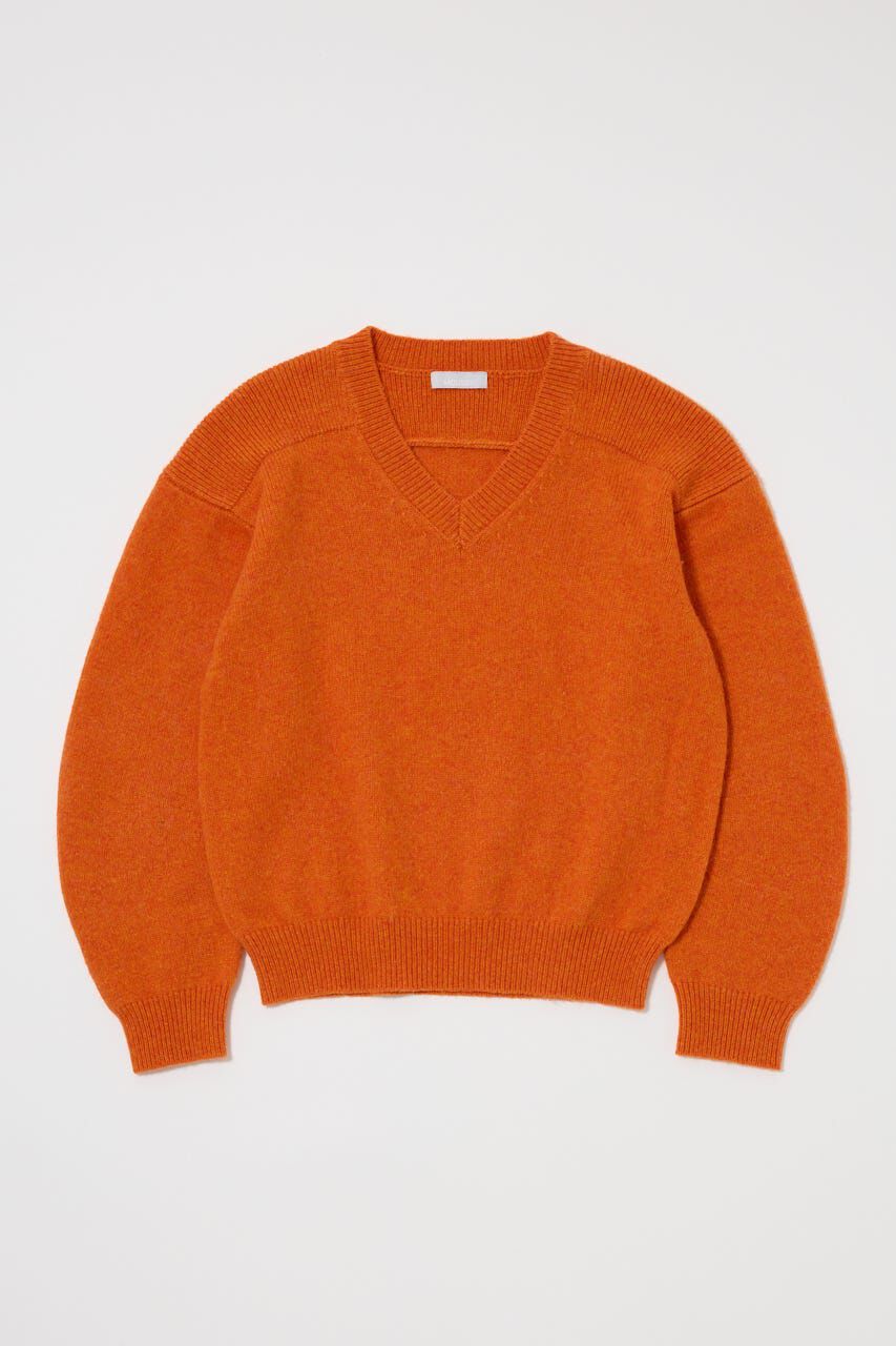 MOUSSY「DOUBLE SHOULDER V/N セーター」|ニット・セーター|