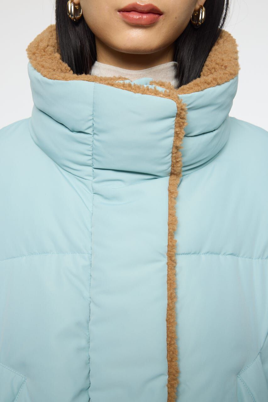 MOUSSY「STAND COLLAR PUFFER ジャケット」|ブルゾン・スタジャン|