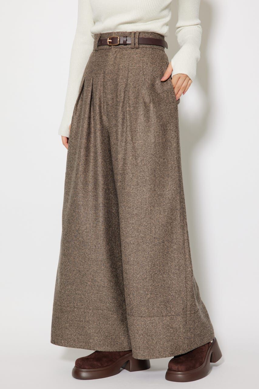 rienda「ハイウエストワイドフレアパンツ」|その他|