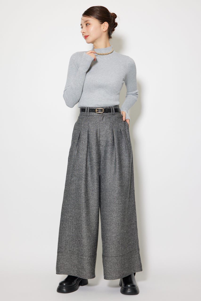 rienda「ハイウエストワイドフレアパンツ」|その他|