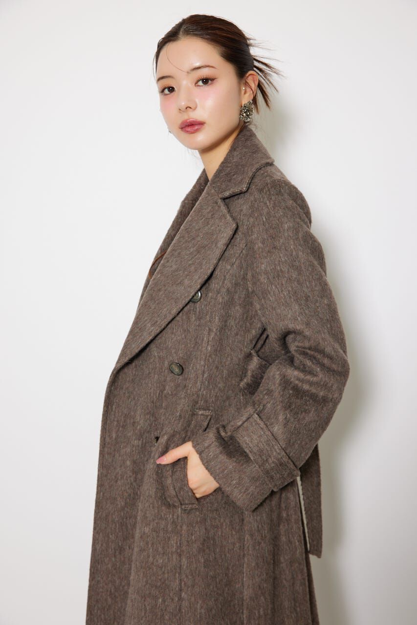 rienda「ダブルカラーシェイプドチェスターコート」|その他|