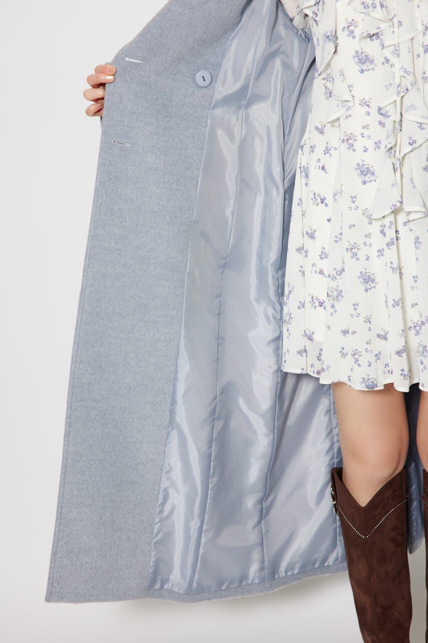 rienda「ダブルカラーシェイプドチェスターコート」|その他|