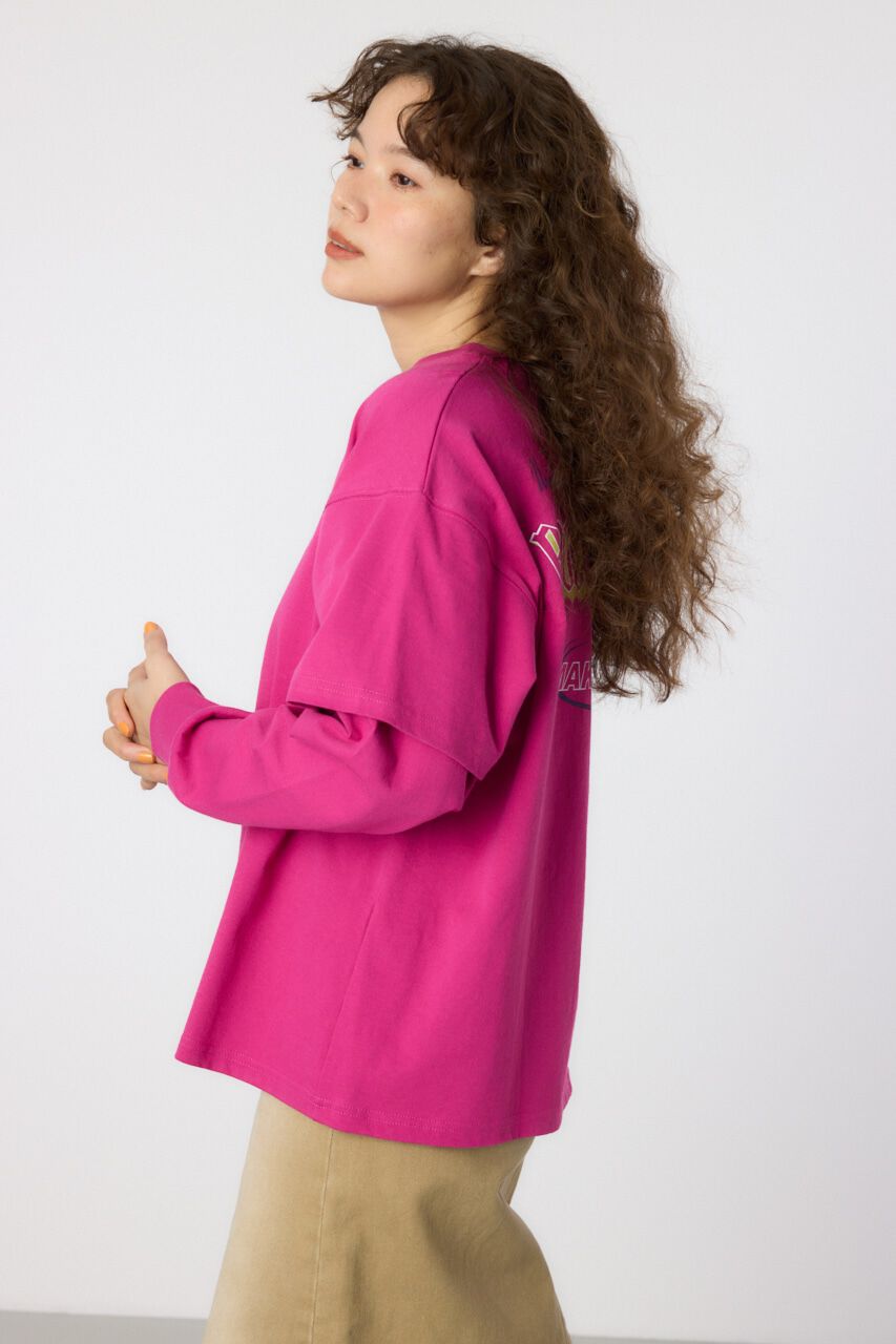 RODEO CROWNS「VintageフェイクレイヤードロングスリーブTシャツ」|Tシャツ・カットソー|