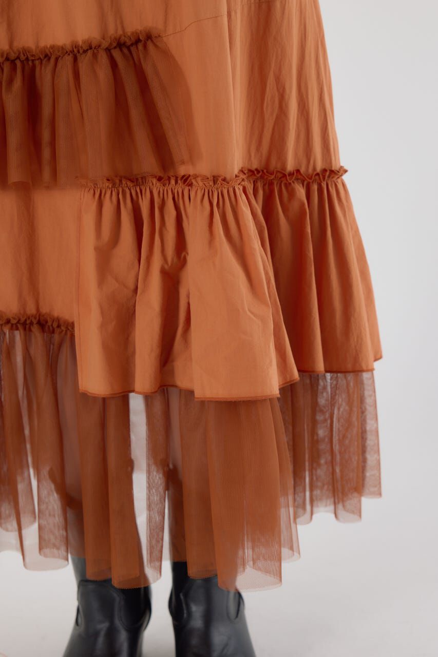 RODEO CROWNS「ランダムティアードスカート」|スカート|