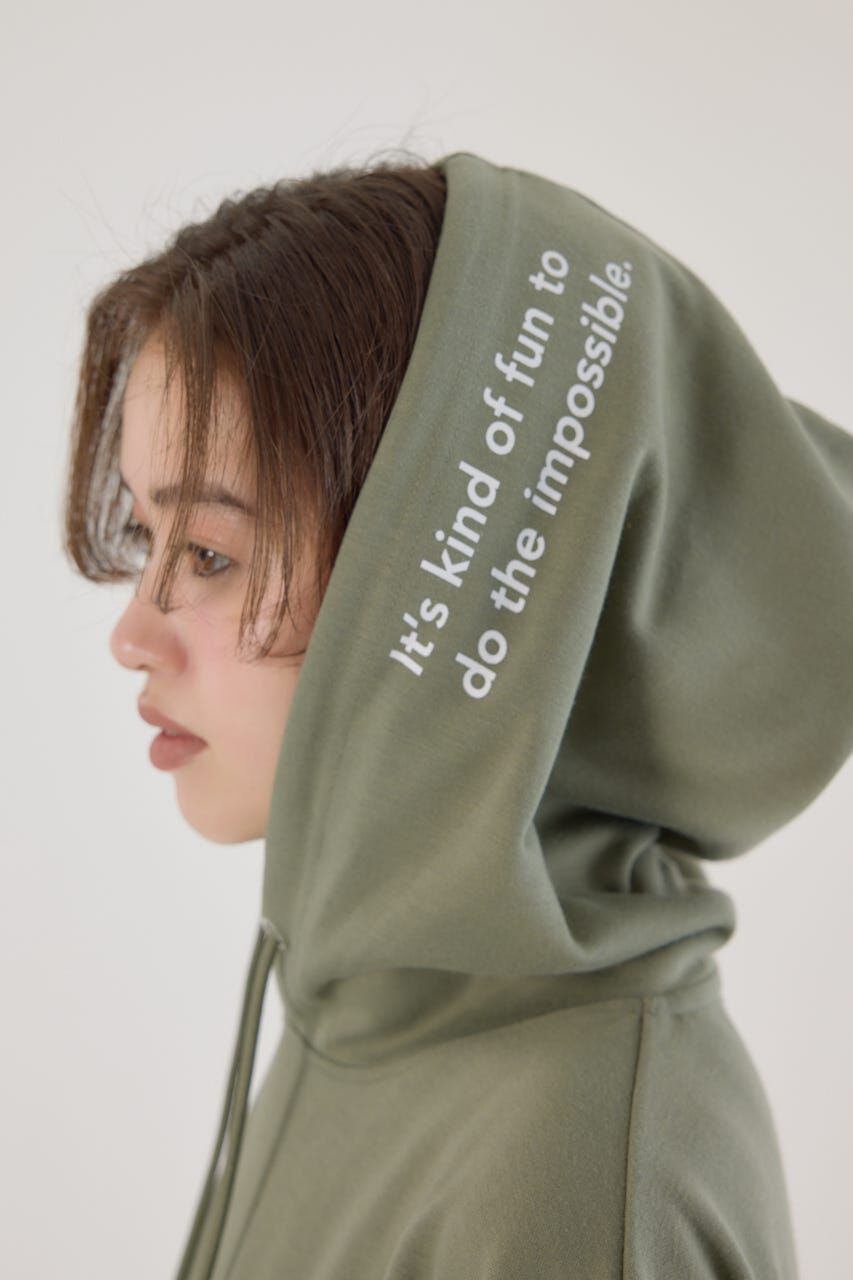 RODEO CROWNS「Right shoulder LOGOパーカーワンピース」|ワンピース|