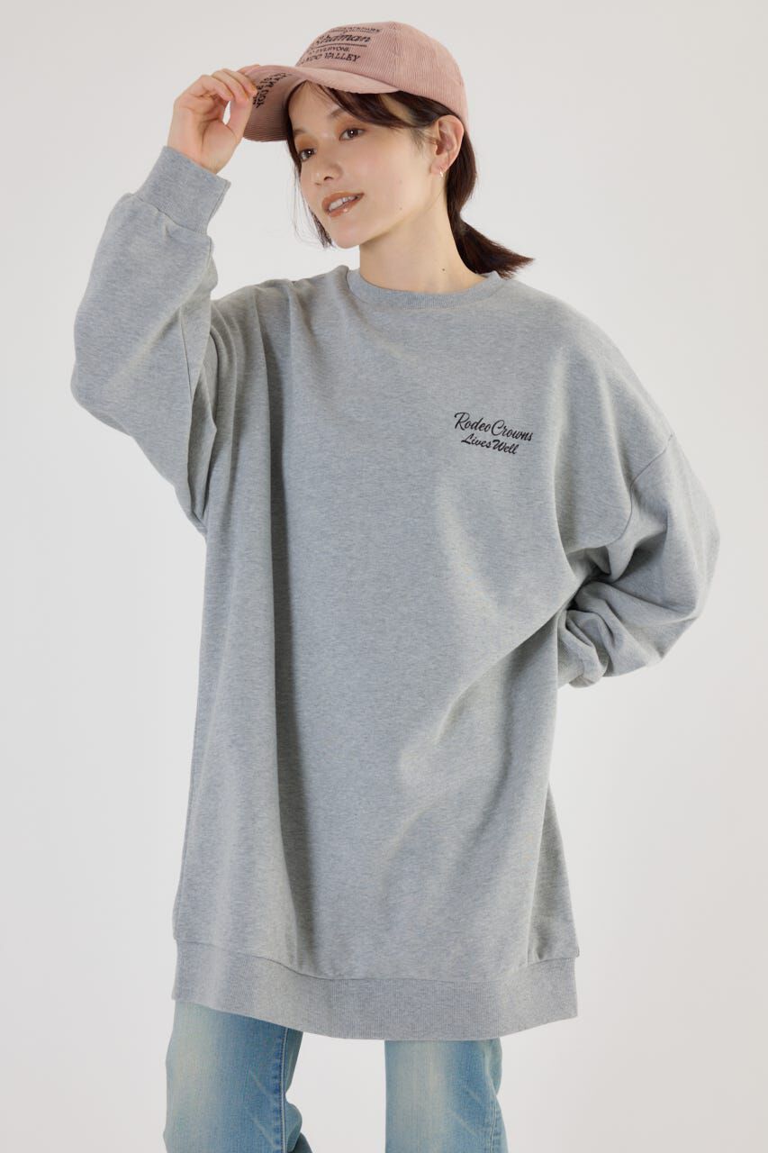 RODEO CROWNS「バンダナパッチスウェットワンピース」|ワンピース|