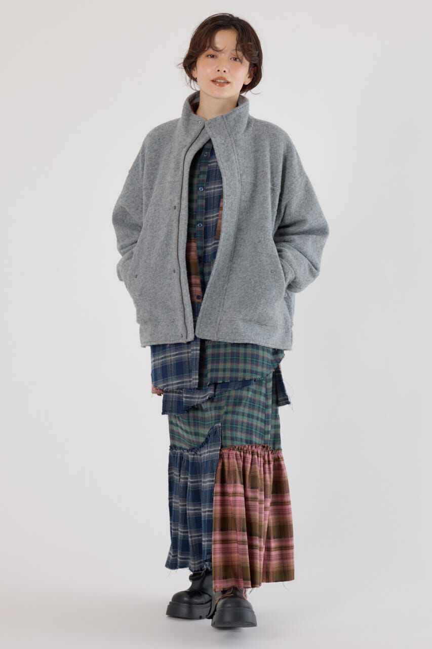 RODEO CROWNS「スライバービックブルゾン」|ブルゾン・スタジャン|