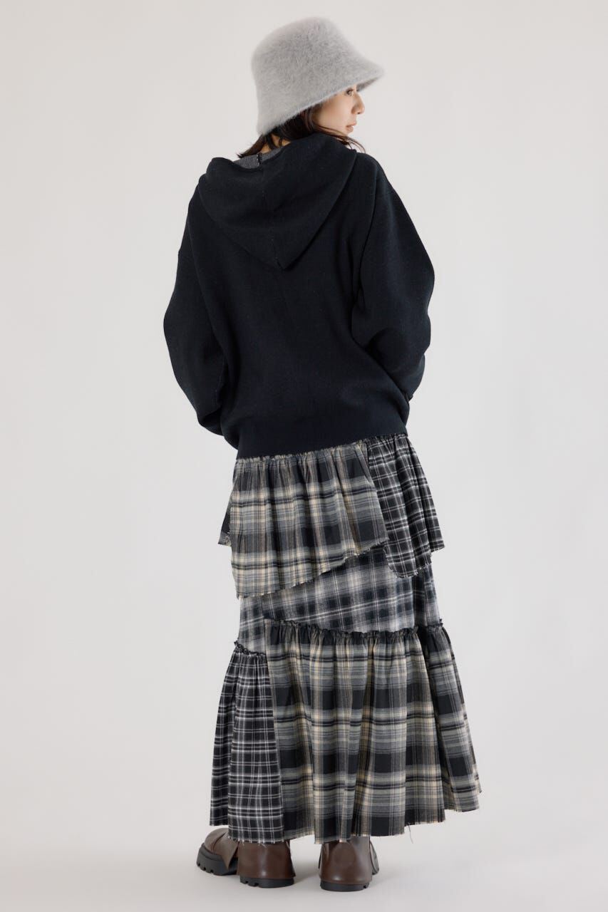 RODEO CROWNS「ジャガードニットジップパーカー」|パーカー|