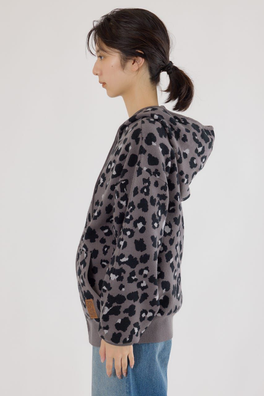 RODEO CROWNS「ジャガードニットジップパーカー」|パーカー|