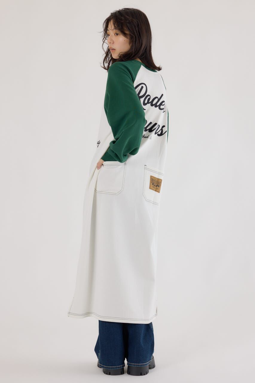 RODEO CROWNS「ラグランカラーステッチワンピース」|ワンピース|