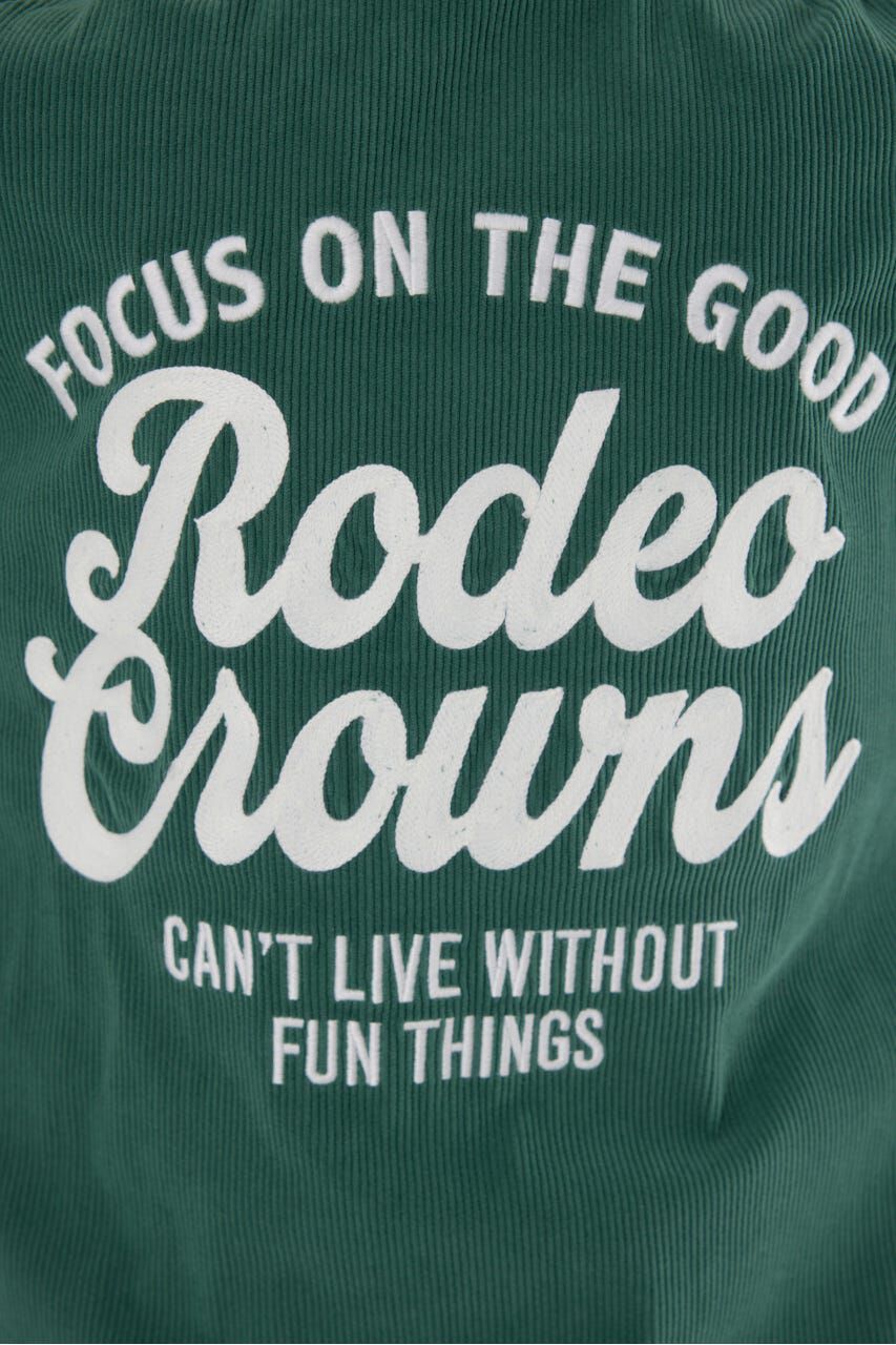 RODEO CROWNS「フード付きコーデュロイシャツワンピース」|ワンピース|