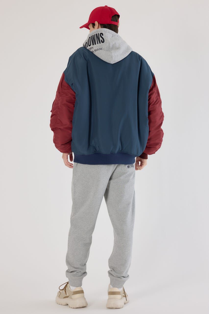 RODEO CROWNS「フーディーMA-1」|ブルゾン・スタジャン|