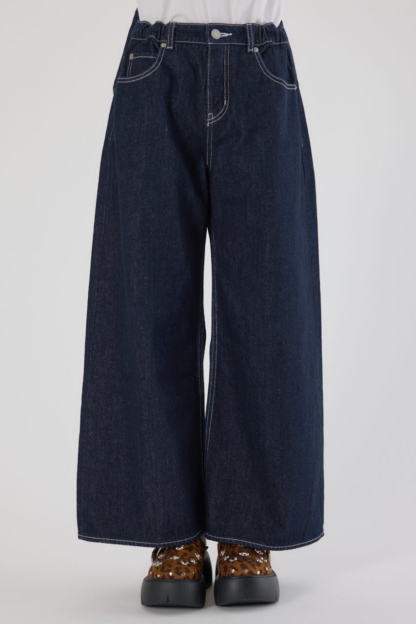 RODEO CROWNS「ビッグリボンデニムパンツ」|デニム|