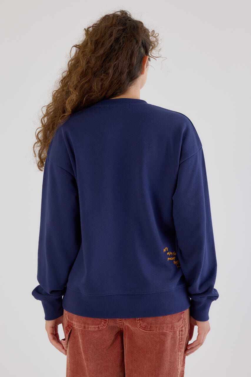 RODEO CROWNS「フラワーステッチカレッジスウェット」|パーカー|