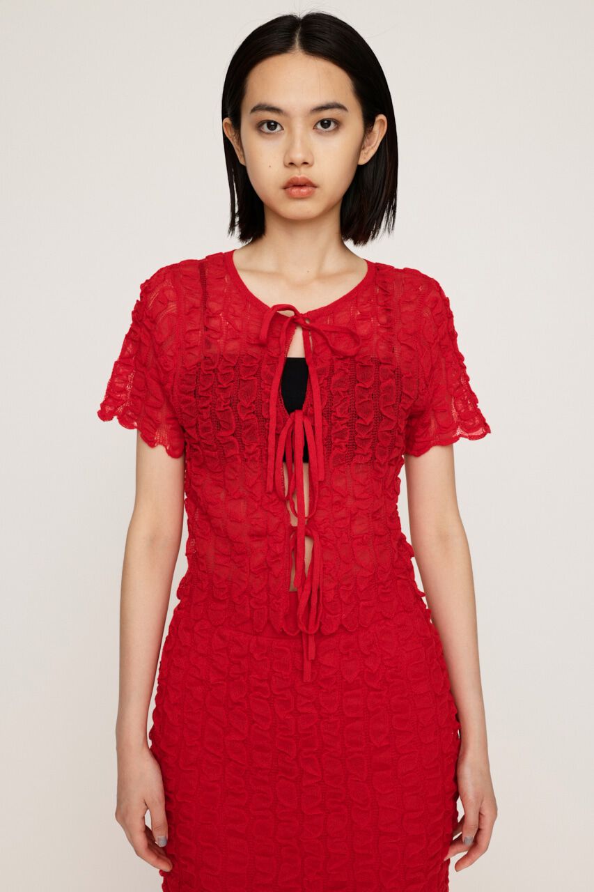 SLY「SHEER 2WAY トップス」|ニット・セーター|