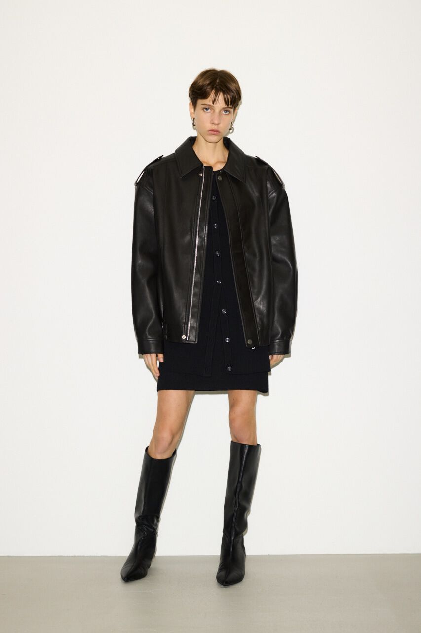 SLY「PAD IN F／LEATHER ジャケット」|その他|