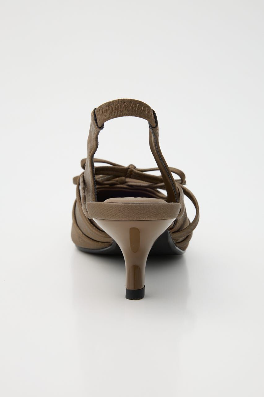 SLY「SLING BACK RIBBON ミュール」|サンダル|