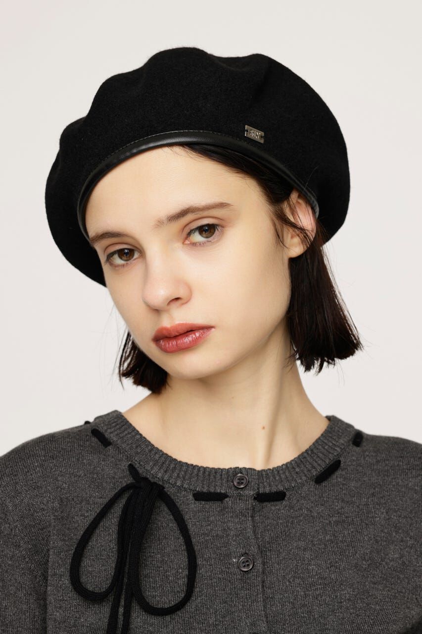 SLY「WOOL PIPING ベレー」|その他|