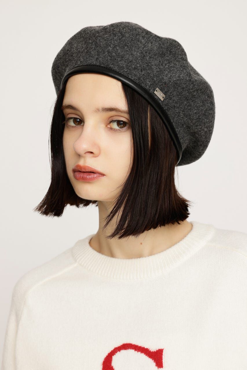 SLY「WOOL PIPING ベレー」|その他|