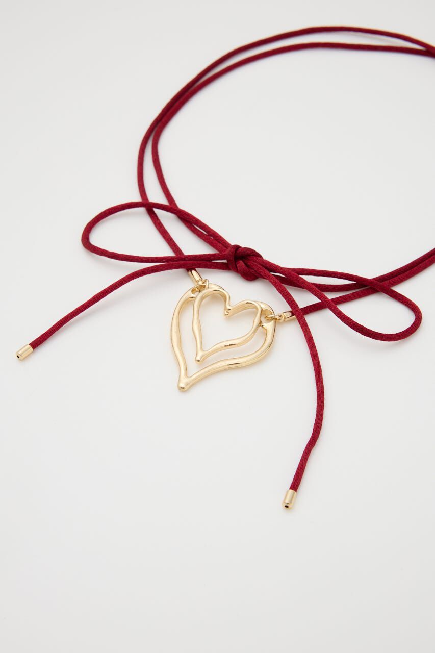 SLY「HEART CHARM チョーカー」|ネックレス|