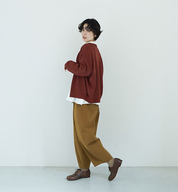 オオカミとフクロウ「オオカミとハリネズミの古時計」|カーディガン|