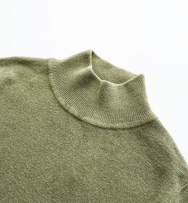 オローネ「ベーシックミドルニット」|ニット・セーター|