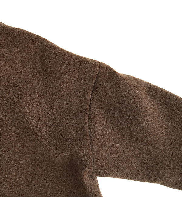 オオカミとフクロウ「オオカミとシロクマのヴィーカ&ldquo;ロングメルトン&rdquo;」|ノーカラーコート|