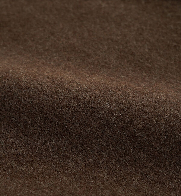 オオカミとフクロウ「オオカミとシロクマのヴィーカ&ldquo;ロングメルトン&rdquo;」|ノーカラーコート|