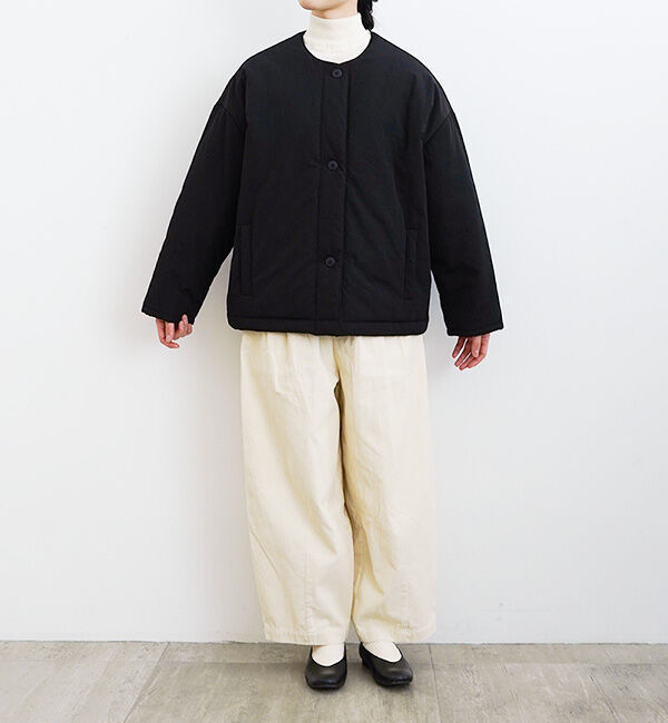 オローネ「フォーカスウォームショートコート」|ダウン|