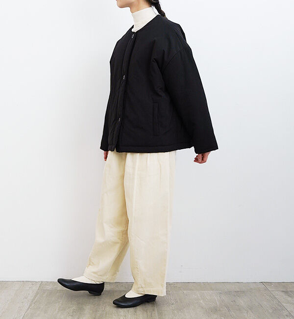 オローネ「フォーカスウォームショートコート」|ダウン|