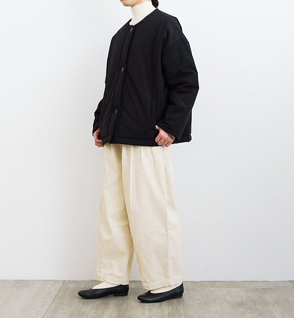 オローネ「フォーカスウォームショートコート」|ダウン|