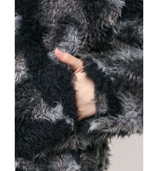 EMODA「シングルミニボアブルゾン」|ブルゾン・スタジャン|