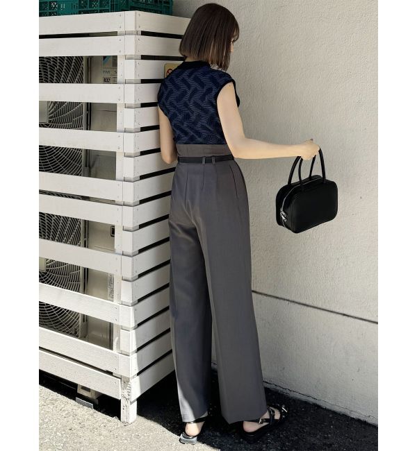 MURUA「フェイクレザーベルトサスペンダーパンツ【セット販売対象】」|その他|