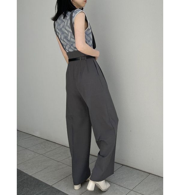 MURUA「フェイクレザーベルトサスペンダーパンツ【セット販売対象】」|その他|